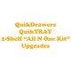 QuikDrawers QuikTRAY 2-Shelf "All N One" Upgrades
