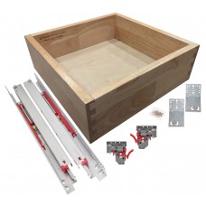Solid Wood Drawer with Vitus Soft Close Concealed Slides
