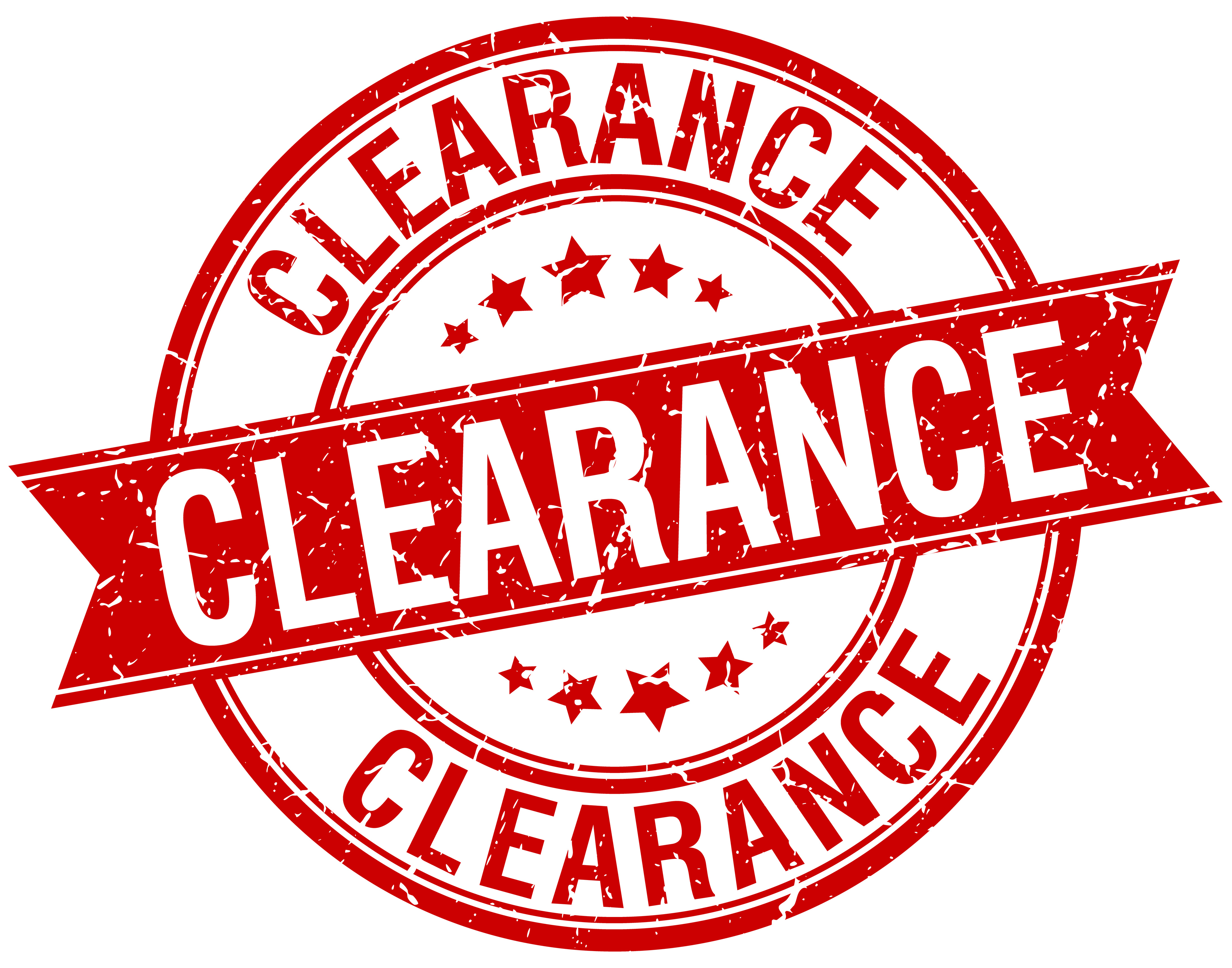 CLEARANCE - ON SALE