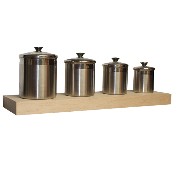 Unfinished Floating Shelves