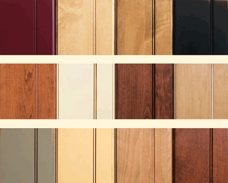 Cabinet Door Finish & Thermofoil Samples